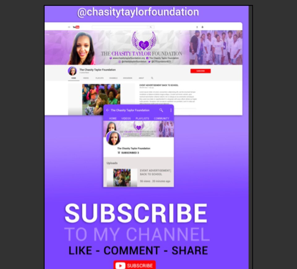 CTFoundation823's tweet photo. Check out our youtube page. We posted out FB Live Back 2 School Virtual give away yesterday. https://t.co/9iAWAbHZdK