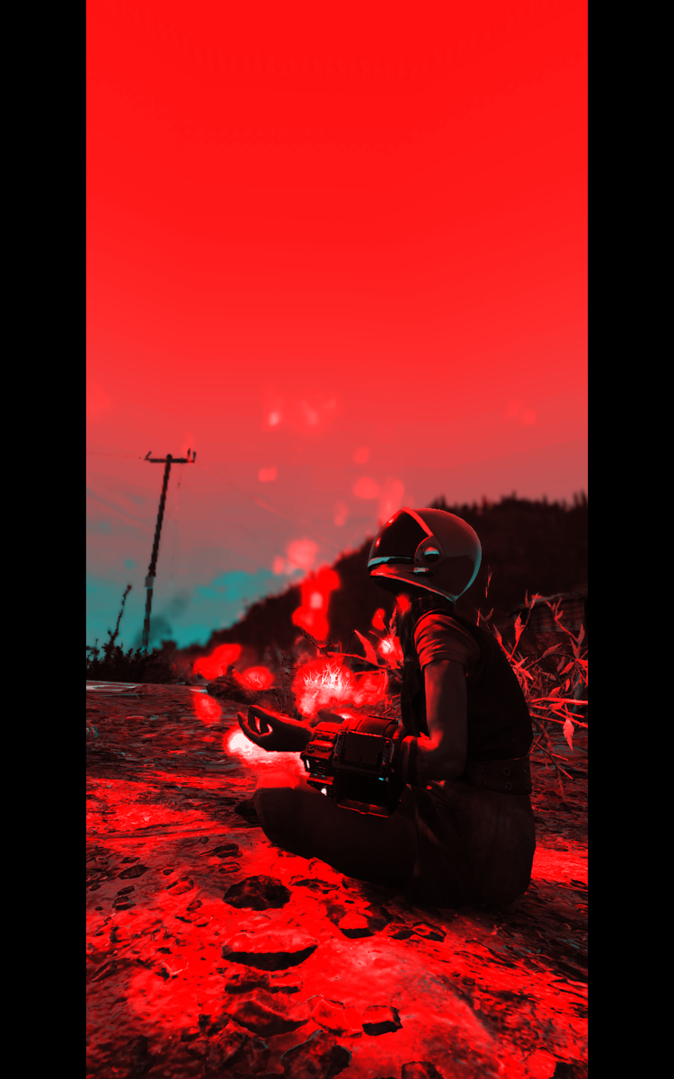 Find your inner peace and hold onto it until it surrounds you. #spacehelmetgirl #shg #fallout76 <a href="/Fallout/">Fallout</a>