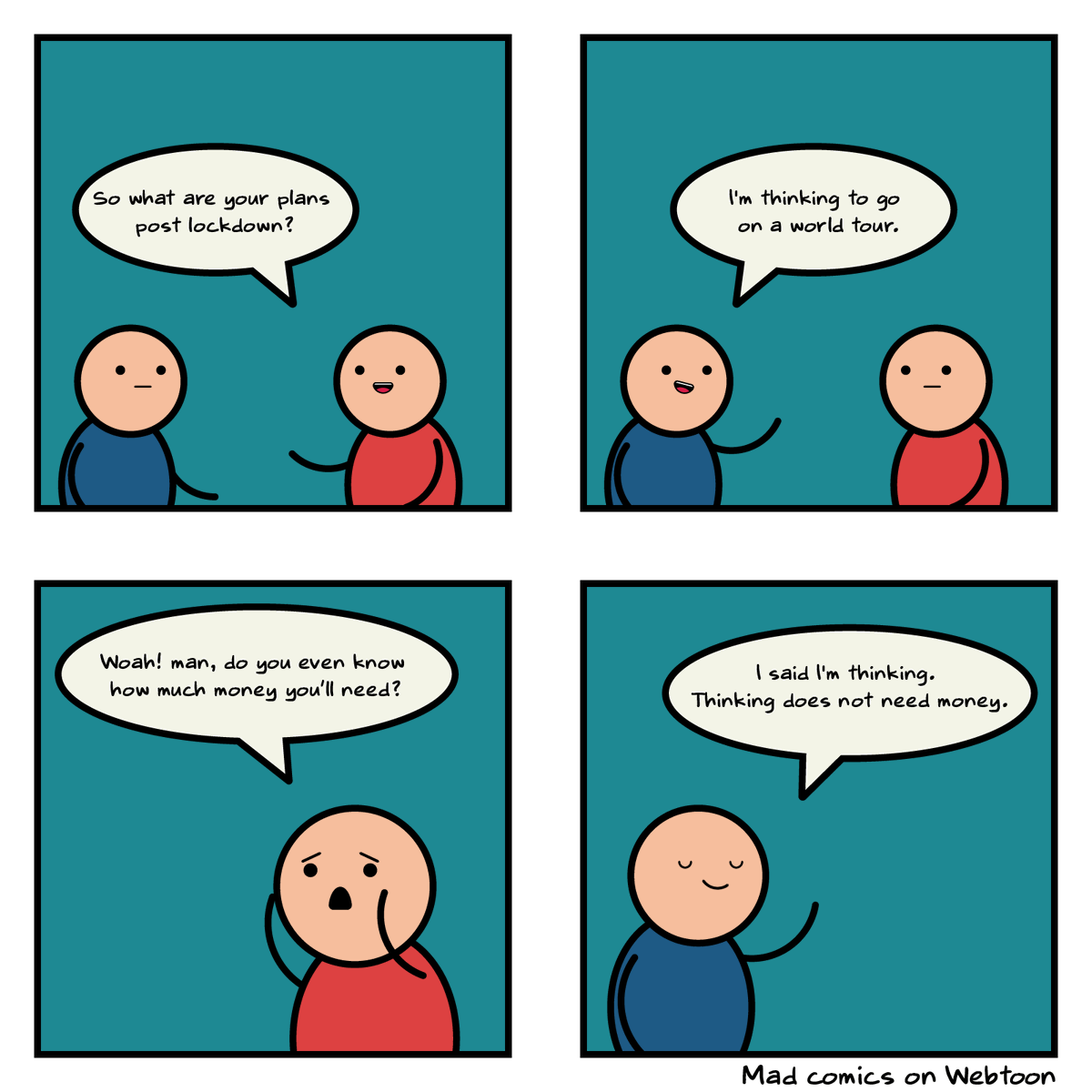 _mad_comics_'s tweet photo. More terrible comics at webtoon:
https://t.co/xZ4BdRkH9x
#webcomicseries #webcomics #comics #comicstrip #webcomicstrip #comedy #funnycomics #funnymemes #funny #memes #humor #relatblememes #relatable #comicartistsunite

@DiscoverComics @webcomicspromo @WebcomicsMojo
@ComixCentral https://t.co/qGY4gcddEb