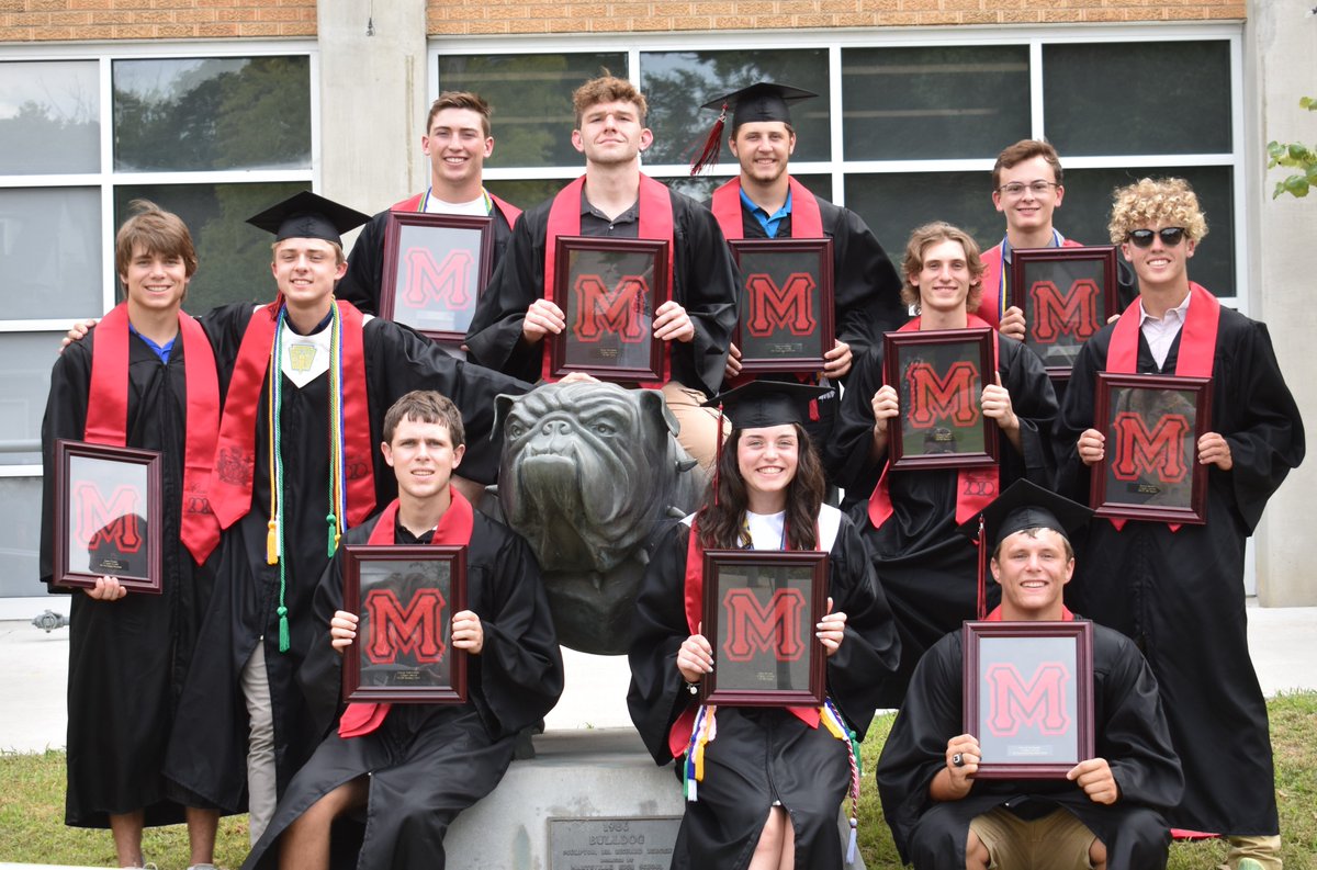 MHS364boosters's tweet photo. Boosters congratulates all of our 2020 grads! These kids were recognized as 12-sport athletes. Boosters presented them with their varsity letters, a USD 364 lifetime pass and a $250 scholarship! Thanks for repping Bulldog Nation the past 4 years! On to bigger &amp; better! https://t.co/eedQpdIep7