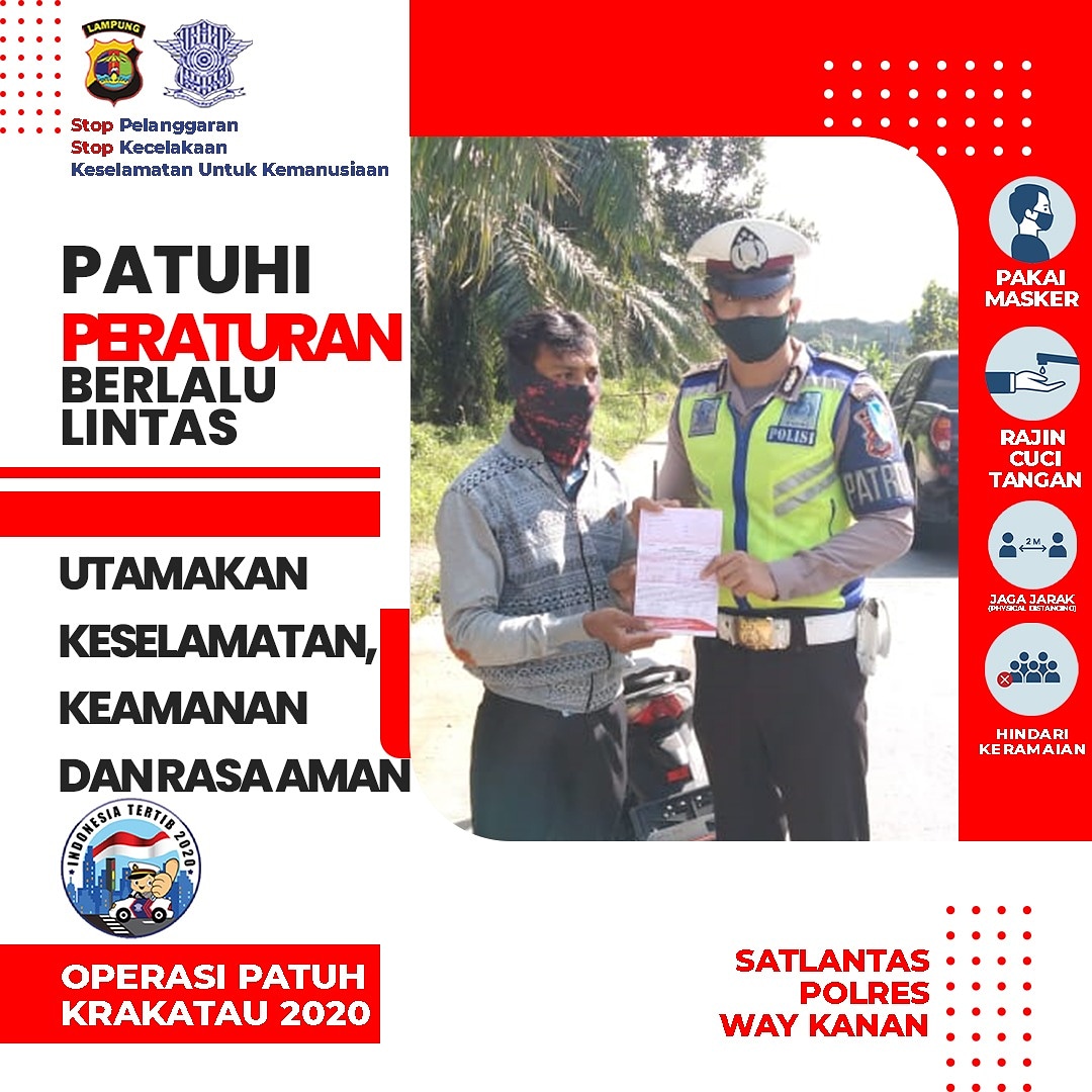 23Juliyus's tweet photo. Operasi Patuh Krakatau 2020 https://t.co/7h3mZUeV8a