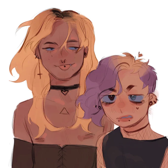 Gives my first oc from middle school a hot boyfriend* 