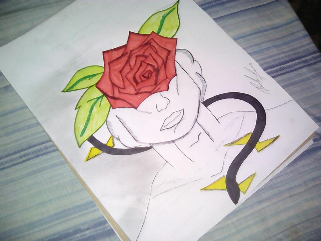 Zulacom's tweet photo. @Olivarescfc Hecho por mi hija, lápiz de grafito y marcadores https://t.co/ATm445TsaN