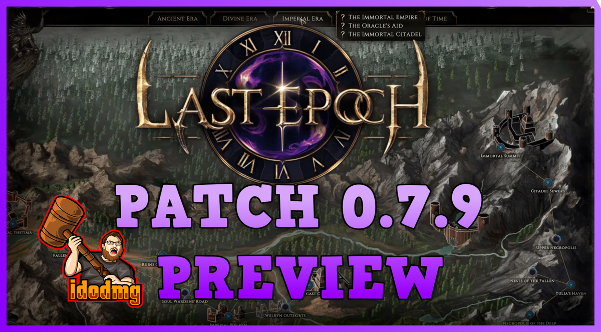 IdodmgA's tweet photo. Some news! #PATCHHYPE Enjoy :) #indiegame #indiedev #RPG #arpg 
@LastEpoch 
👇My Thoughts 👇
https://t.co/fG9vKzIHAt https://t.co/jHSaf0hofh