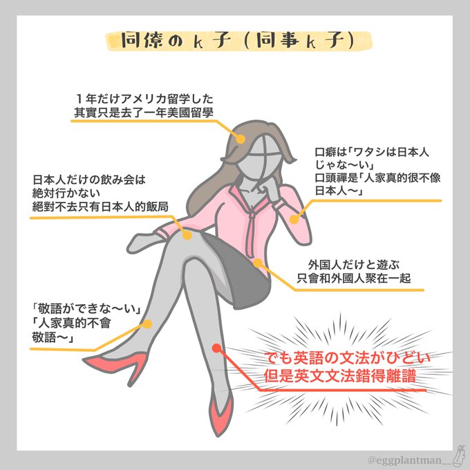 帰国子女あるあるのtwitterイラスト検索結果