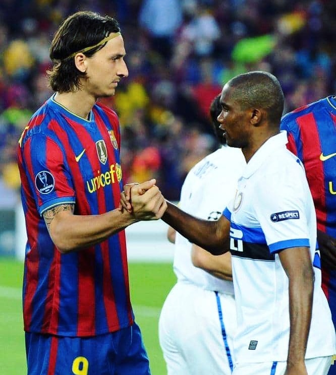 viciadofuteboll's tweet photo. Quando você achar que fez um mal negócio, lembre-se do Barcelona que pagou 45 milhões de Euros + Etoo pra Inter pra ver o clube italiano eliminá-los da Champions e conquistar a tríplice coroa. https://t.co/gszMQbhzjo