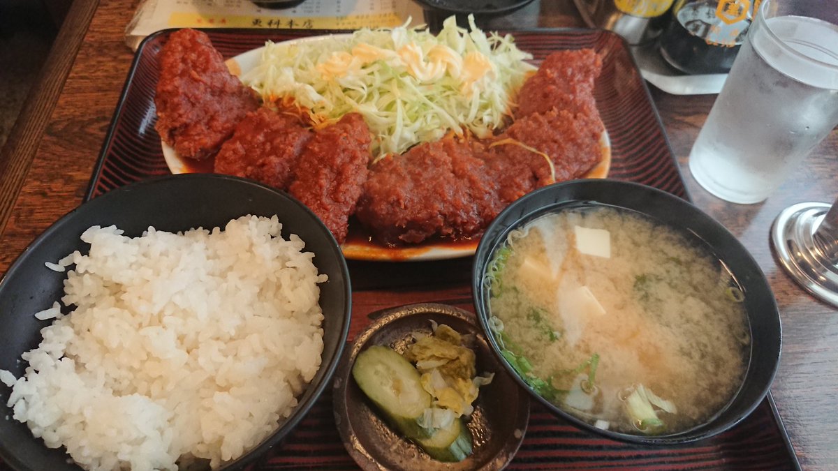 いっぱい食わされましたね 和歌山の定食屋にて とんかつ定食 を頼んだら 見本とあまりに違うブツが出てきた件 Togetter いっぱい食わされましたね 和歌山の定食屋にて とんかつ定食 を頼んだら 見本とあまりに違うブツが出てきた件 Togetter