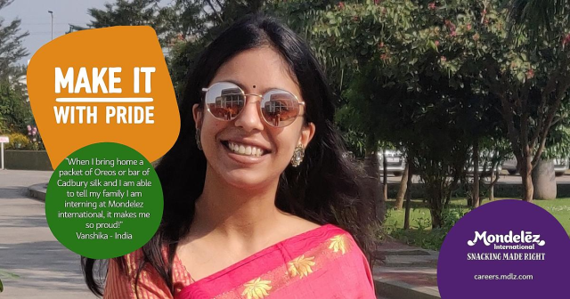 daniesquivelb's tweet photo. At Mondelez, our people love the work we do, because our brands are the kind people fall in love with. Our summer intern Vanshika, was able to work on leading the future of snacking with the Oreo marketing team! #InsideMondelez #MakeItwithPride #MDLZIndia #TeamMDLZ https://t.co/L2zLgjVV9J