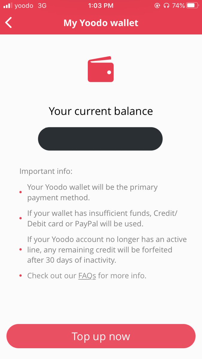 Untuk topup pun senang:1. Tekan wallet dekat apps yoodo tu2. Masukan jumlah yg kita nak3. Kita boleh pilih nak payment method kita. Macam i guna boost je, Online banking pun boleh. Lagi mudah Selesai