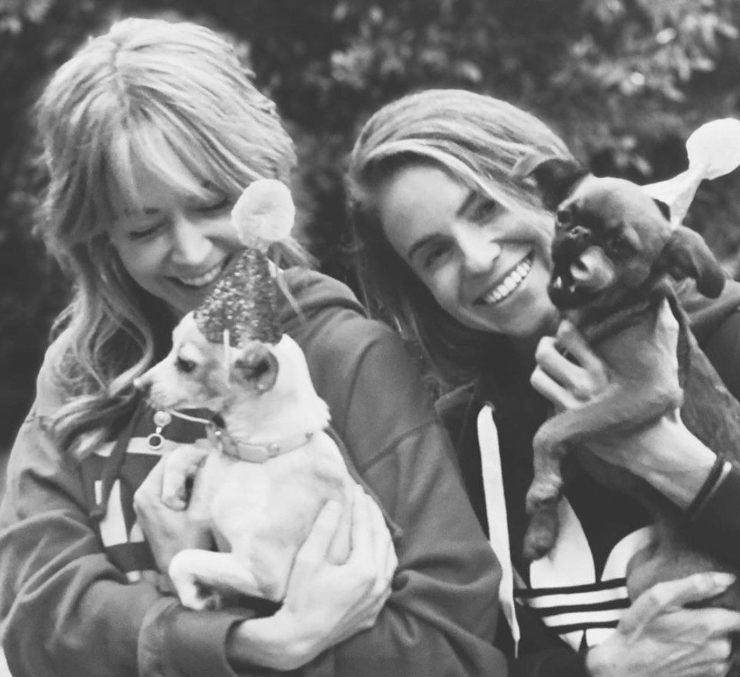 LindseyStirling's tweet image. Another quarantine birthday in the books! #roommates