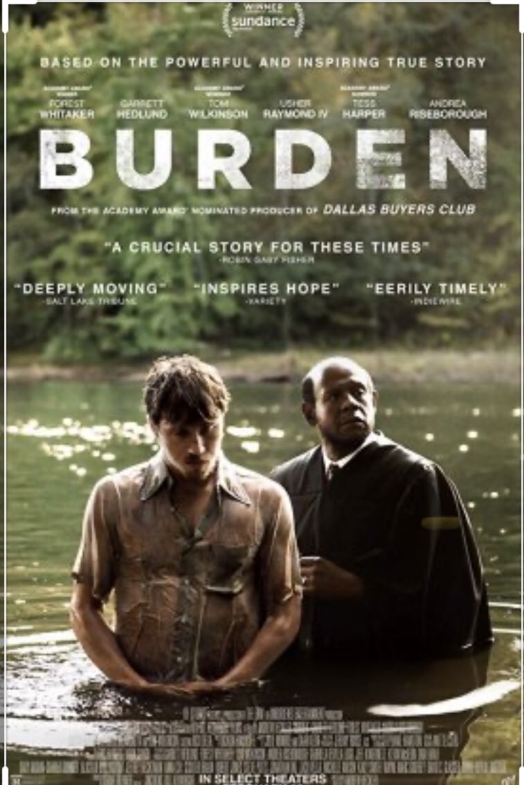 sheparddeb's tweet image. Highly recommend Burden!Accept the challenge to choose love over hate. #Rehabhate #Unity #Leadbyexample