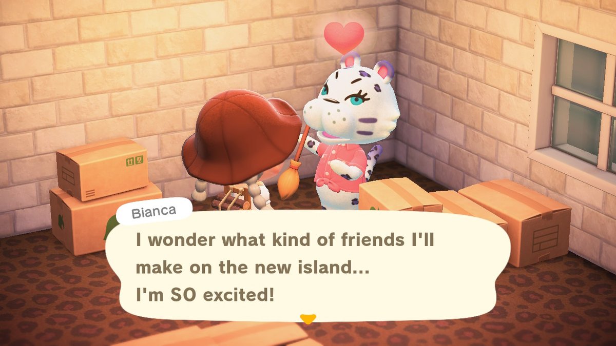 locusamoe's tweet photo. bianca is in boxes if anyone wants to give her a new home :)) #AnimalCrossing #ACNH #NintendoSwitch https://t.co/h8Q7uTHIXh