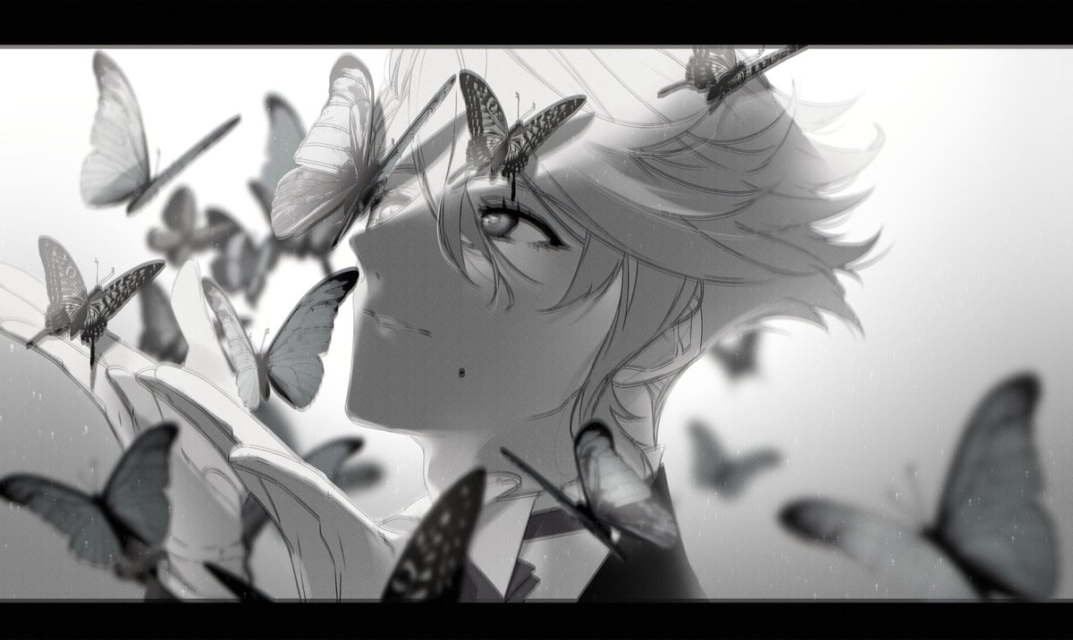 #絵をモノクロにするとかっこいい

なるほど? 
