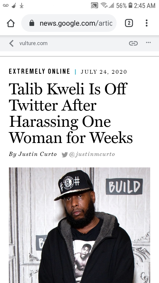 When Maya A. Moody addressed the topic of colorism & hip-hop spouses, a mere reference of Talib Kweli resulted in a coordinated 16-day campaign of non-stop trolling and doxxing. After incessant reports by peers of Moody, he departed from Twitter.