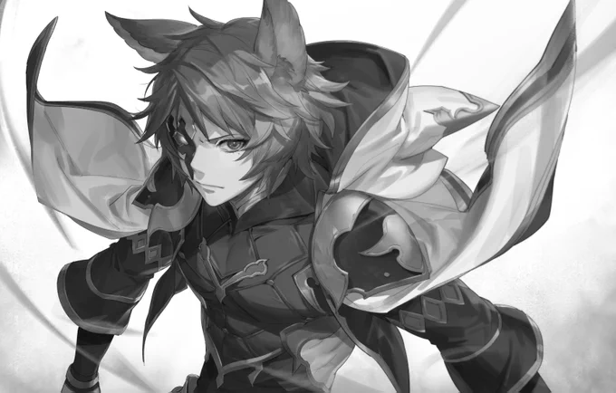 #絵をモノクロにするとかっこいい  
モノクロにしたら調整すべき処をいくつ見つけた? 
