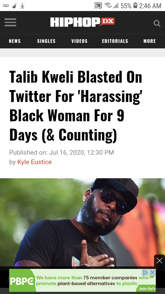 But Talib Kweli targeted another woman for 16-months with no accountability. He waged direct online attacks against Yvette Carnell, the founder of an economic redress political movement. What makes Moody's 16-day suffering different from Carnell's 16-month whirlwind? POLITICS!