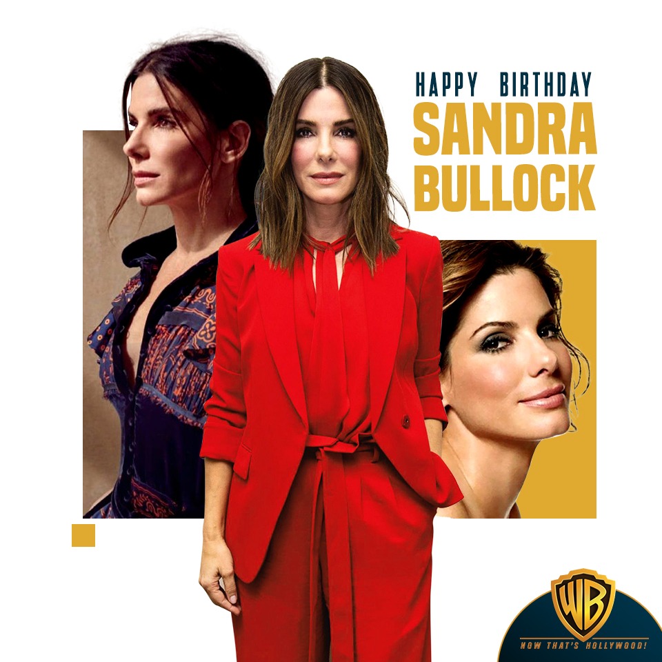 WBIndiaChannel's tweet photo. Today we'd be #ExtremelyLoud&amp;IncrediblyClose to wish you a HAPPY BIRTHDAY! Have a great one, #SandraBullock! 🥳🍻

#Celebrity #TheProposal #TheBlindside #Gravity #Speed #BirdBox #MissCongeniality #WBBirthdays #WarnerBros #WBIndia #WB https://t.co/lBmY9OJJQg