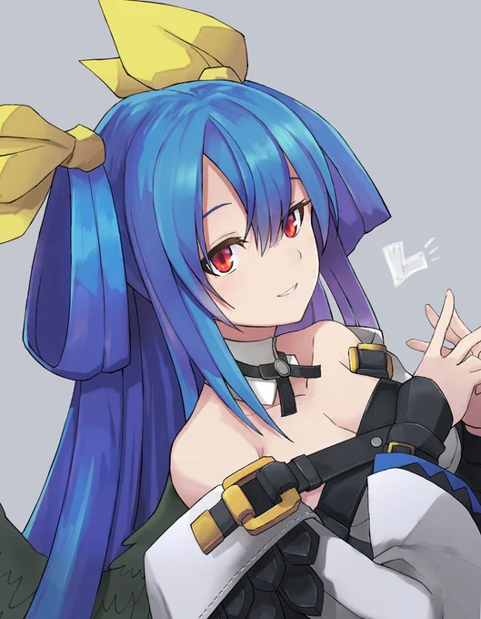 #ギルティギア 
ディズィー。実年齢9歳で旦那さまは王様で6歳になるお子さんもいるという凄い設定の子。
ストライブ参戦してほしい。 