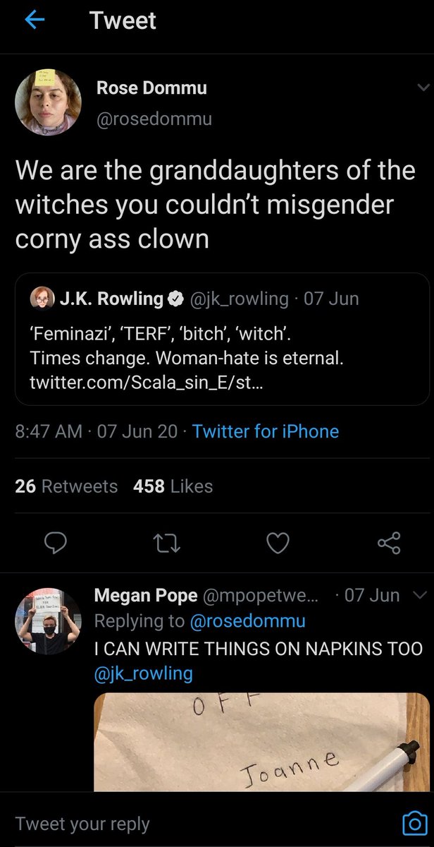 Recently  @netflix allowed a transactivist to tweet on their behalf to promote transing young children.This person has also been engaged in targeted harassment of JK Rowling for months and advocates violence against women who disagree with notions of innate gender #IStandWithJKR