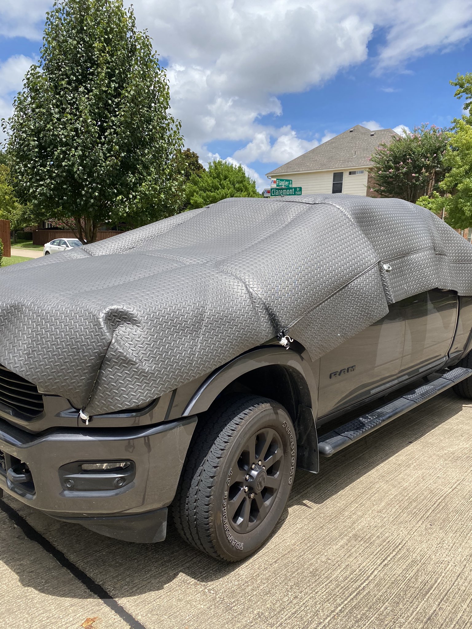 Car armor hail protection cheap system