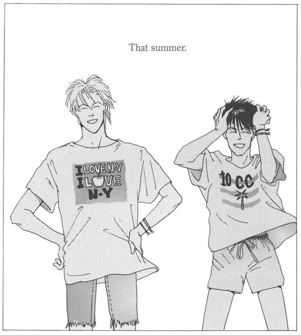 i just think that ash and eiji are the only good boys ever 