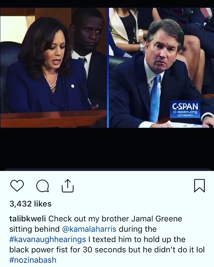 Kamala Harris was the first candidate vetted by  #ADOS & failed due to her past & current record. Talib Kweli having brother connected to Harris, initiated a misinformation war against  #ADOS, in collusion with Joy Reid, MSNBC, & her attack dogs, Mark Thompson Shireen Mitchell.