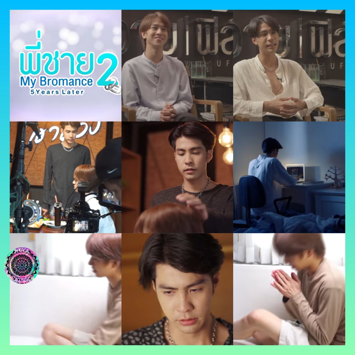ANFAGA2's tweet photo. Can you feel the emotion now? Because I really waited long to see the two actors again! Natouch Siripongthon/Teerapat Lohanan
 ... Greetings from Peru.🇵🇪🤟
#GolfBank 
#MyBromance2TheSeries
#พี่ชายmybromance2
#พี่ชายMybromance2Theseries
#MyBromance2020 https://t.co/IWTJO5fZ9Y