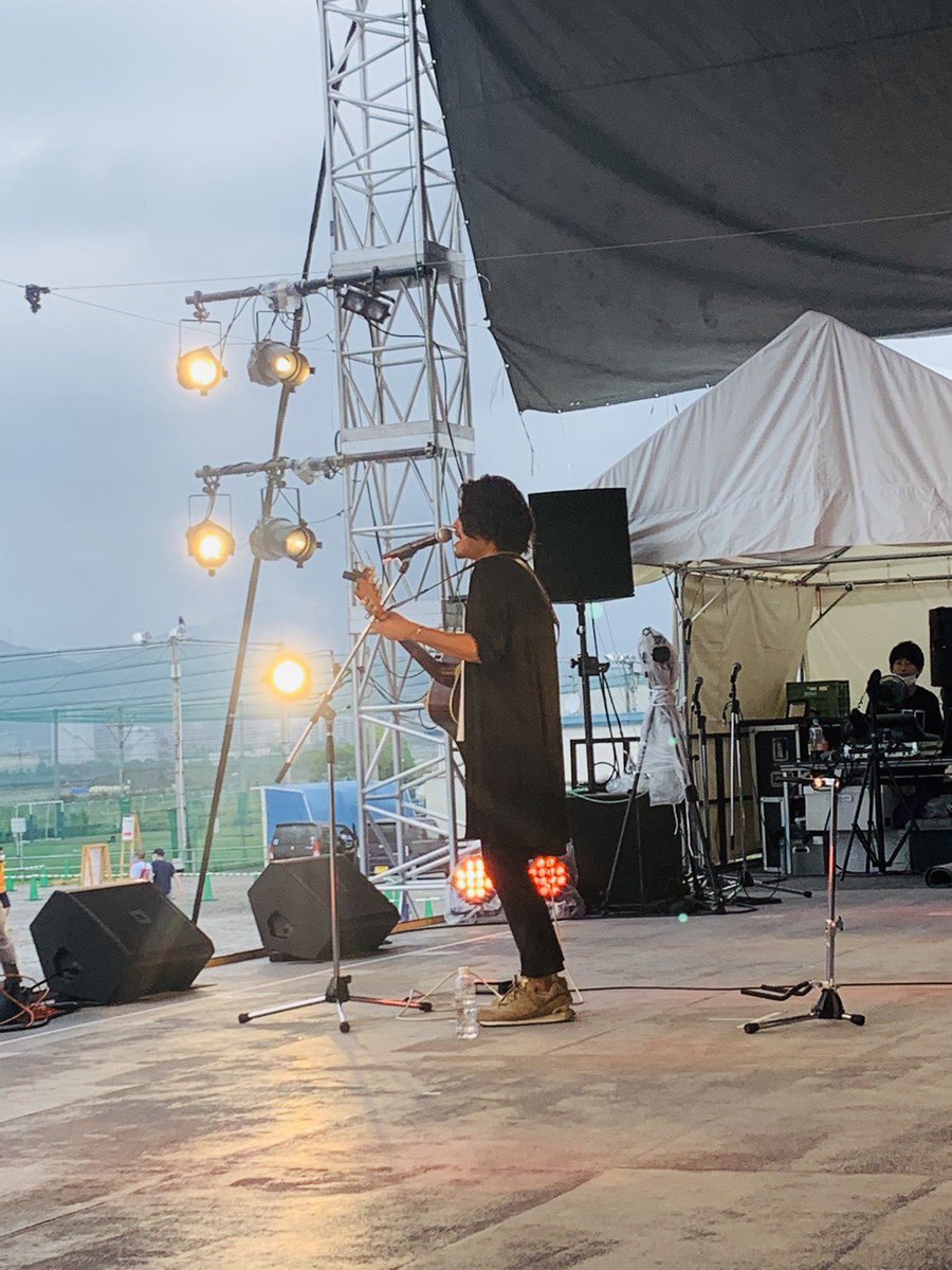 dil_route2's tweet photo. Drive in LIVE ROUTE~2~
7/26 Sun.  KEISUKE
出演ありがとうございました!!

#ドライブインライブ 
#広島 
#KEISUKE https://t.co/zG1tuav1rA