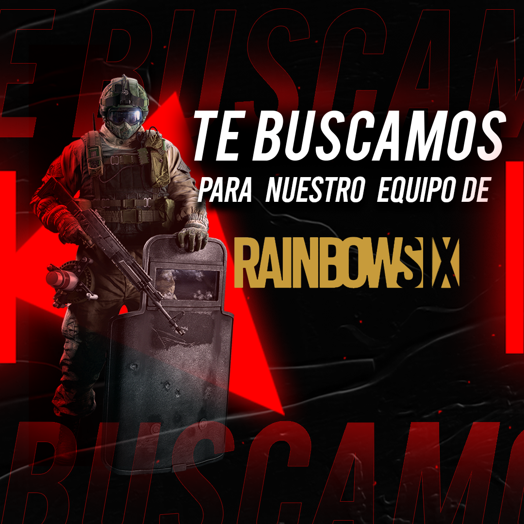 Amigo/as!. Estamos en la búsqueda de un player para nuestro roster de R6!
Los requisitos son simples:
- Disponibilidad horaria
- Cero toxicidad
Si te interesa sumarte a un equipo en crecimiento, ingresa a : ekocobra.com o a nuestro discord. 🐍
#RainbowSixSiege #R6Latam