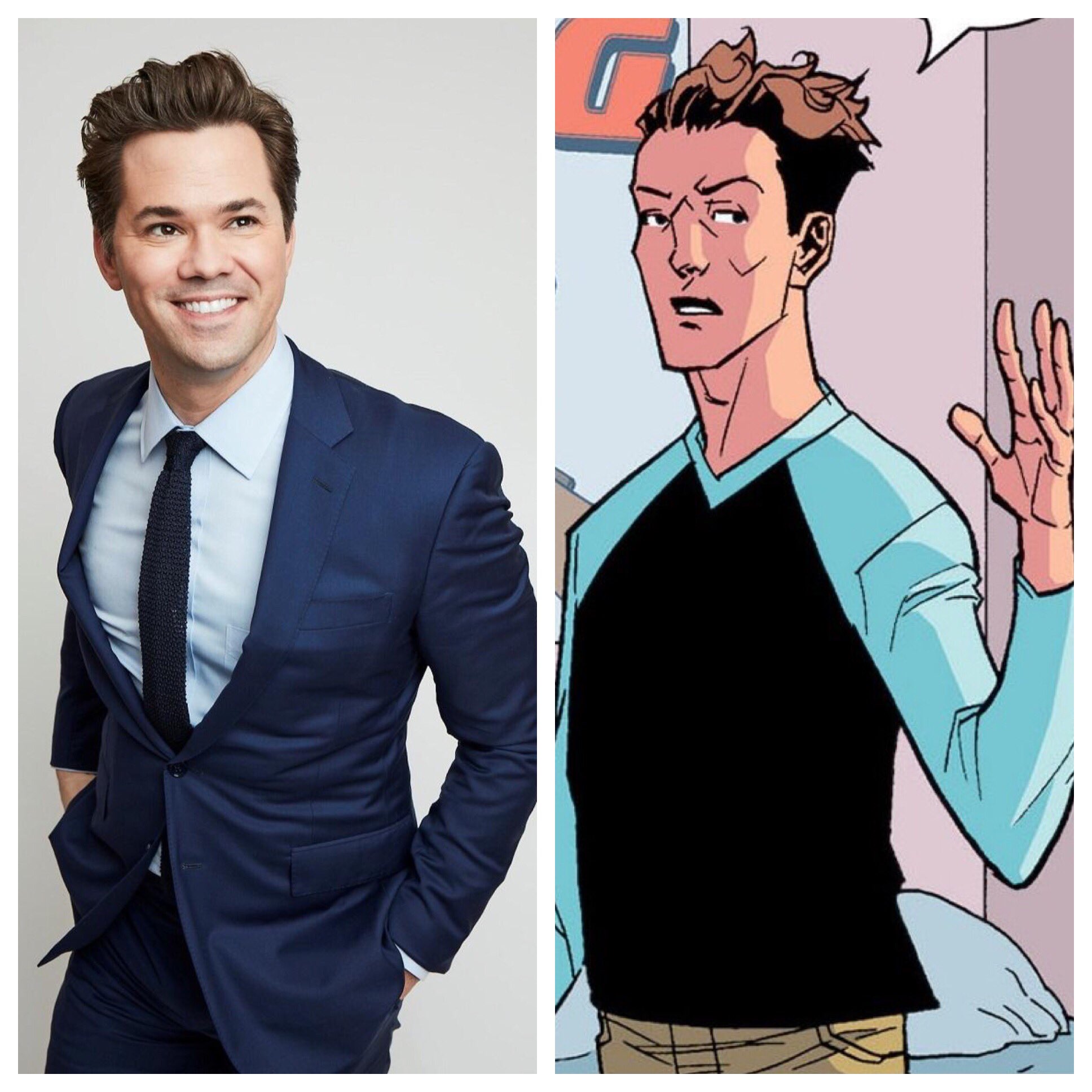 Heroes Reforged on X: “The Book of Mormon” and “Big Mouth” star Andrew  Rannells will be voicing William Clockwell, Mark's sarcastic best friend.  t.coNZ2qytItVQ  X