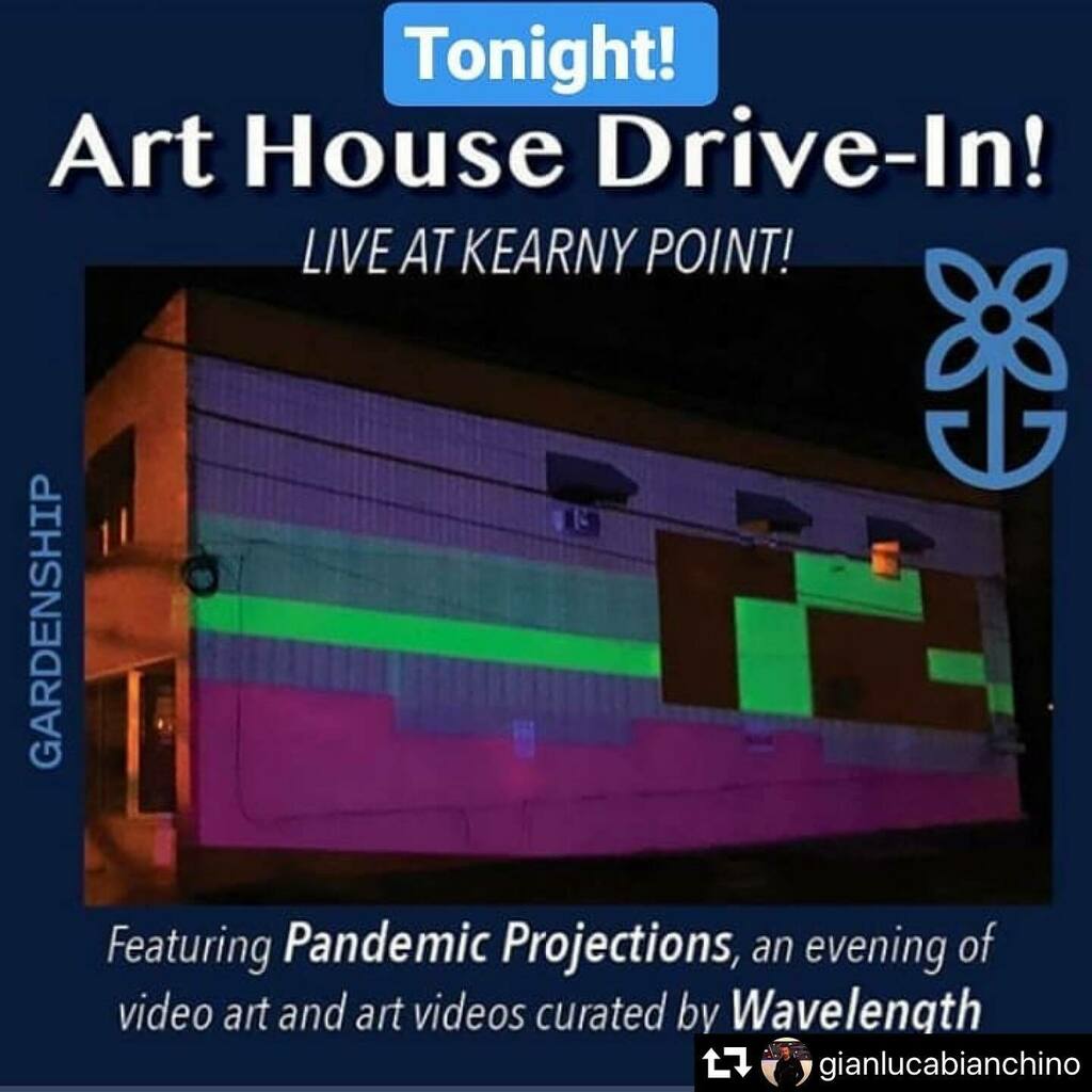 EricValosin's tweet photo. All the #PandemicProjections video art pieces that were live streamed over the past few months are on view in person tonight, drive-in movie style! I’m proud to be in the lineup with my video piece, “Sacrament and Simulation: An Exercise In Trans(human)s… https://t.co/f59W8qiMTJ https://t.co/k4o7BmTQfo