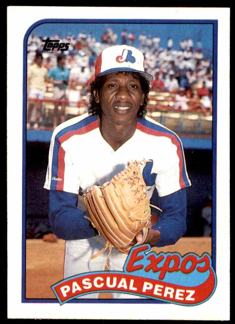 Again! 1989! BRING. BACK. GOLD. FRONTS. Sad part, nobody saw all that drip because he was played for Montreal and their games didnt nearly as much TV love as American teams. RIP Pascual Perez