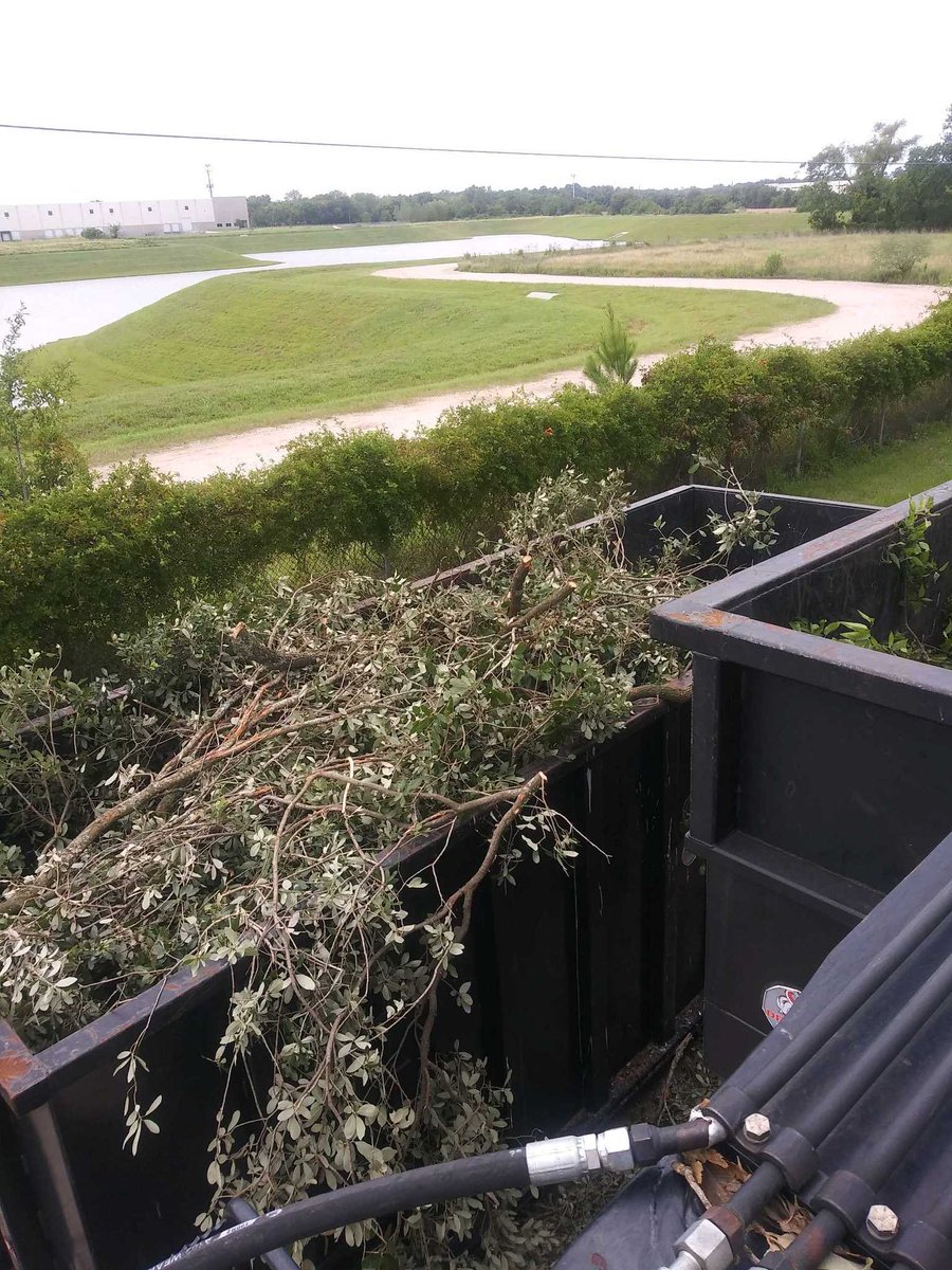 HarrisCoPct2's tweet photo. When storms hit, Commissioner Garcia always has Precinct 2 crews on standby to support where needed. Today our team has been busy in the #eastaldine area clearing down trees and ensuring roads are safe. #precinct2strong https://t.co/NkDgFfE8cS