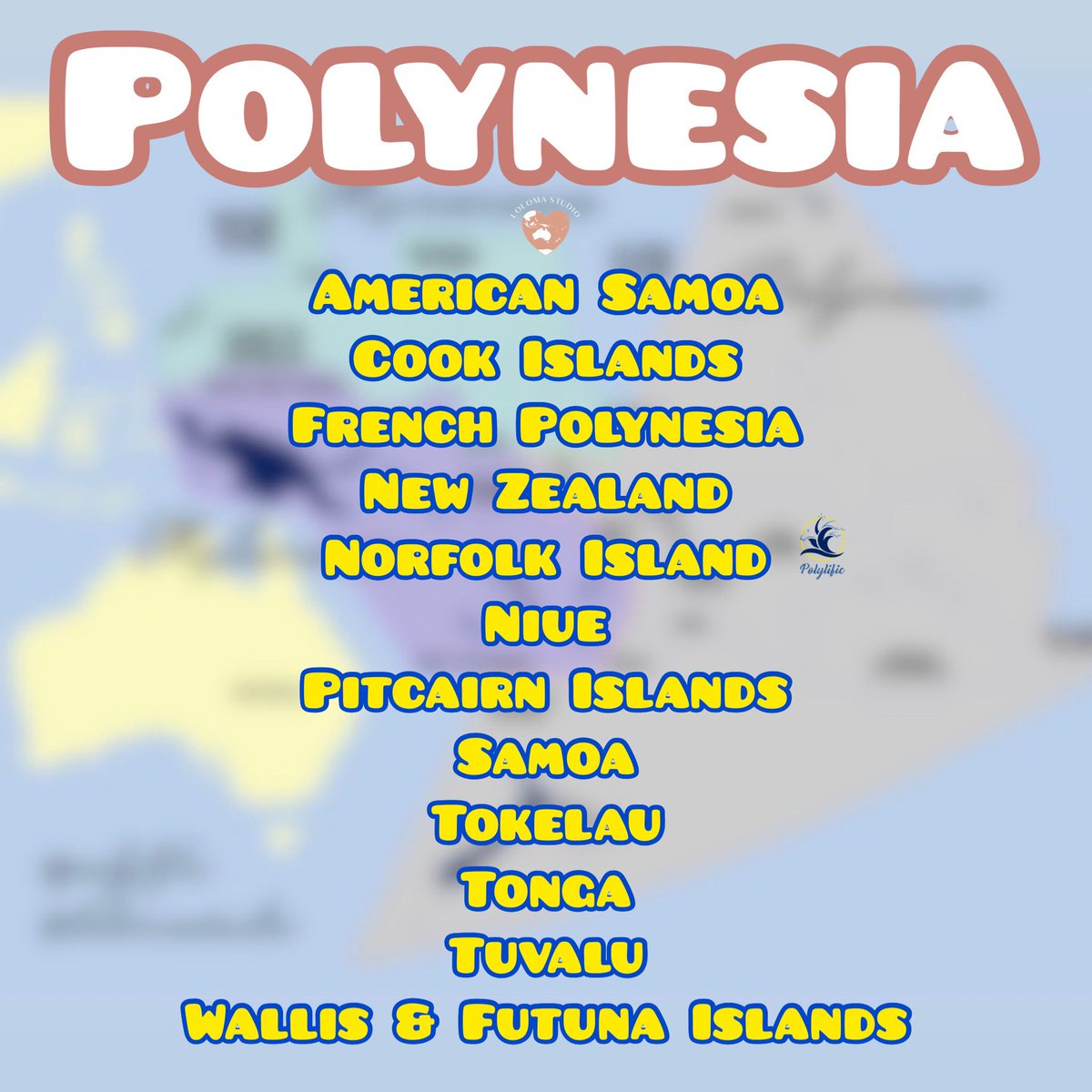 polylific's tweet photo. Polylific and Loloma Studio (@lolomastudio) presents Nesia: Who, What, When, and Where? 

We will be posting each country’s location and a few key facts in this segment. Comment your flags below! 

#Polylific #LolomaStudio #WaterYourRoots https://t.co/VM6Wp5EgWc