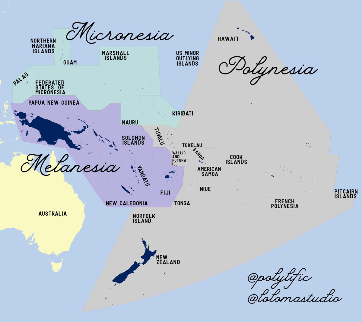 polylific's tweet photo. Polylific and Loloma Studio (@lolomastudio) presents Nesia: Who, What, When, and Where? 

We will be posting each country’s location and a few key facts in this segment. Comment your flags below! 

#Polylific #LolomaStudio #WaterYourRoots https://t.co/VM6Wp5EgWc