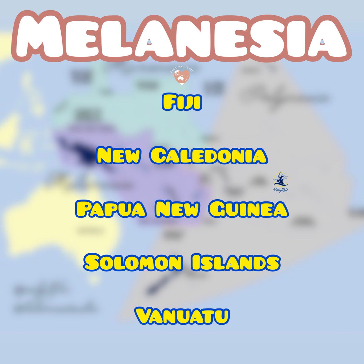 polylific's tweet photo. Polylific and Loloma Studio (@lolomastudio) presents Nesia: Who, What, When, and Where? 

We will be posting each country’s location and a few key facts in this segment. Comment your flags below! 

#Polylific #LolomaStudio #WaterYourRoots https://t.co/VM6Wp5EgWc
