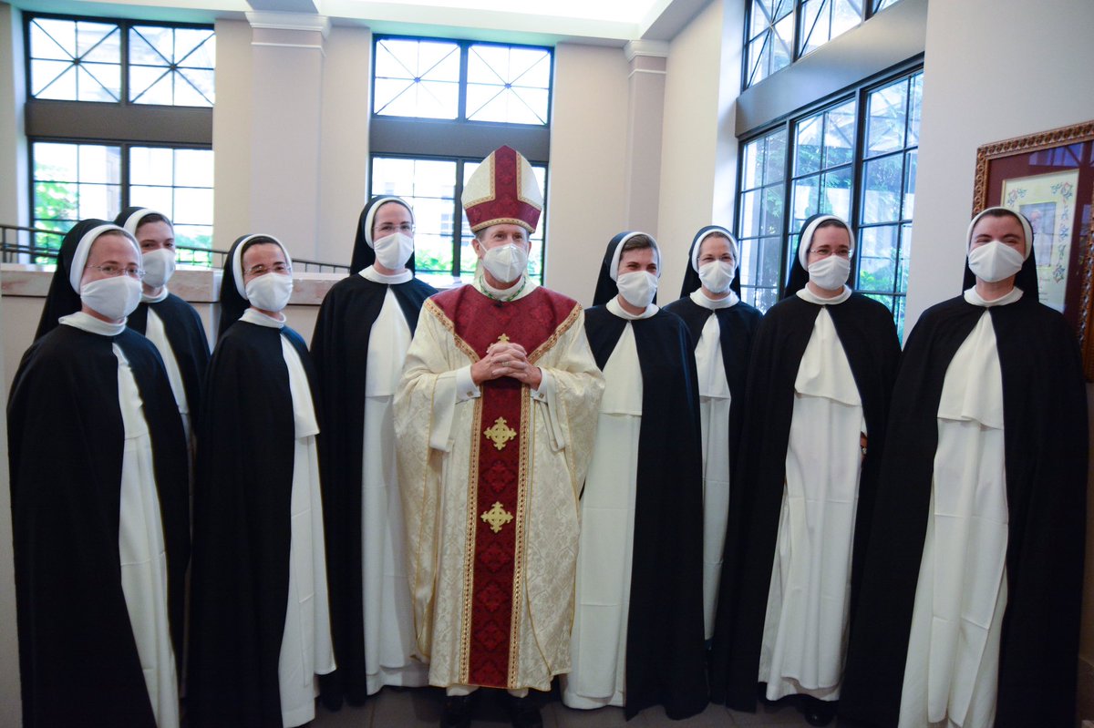 bpspalding's tweet photo. Congratulations to the Dominican Sisters of Saint Cecilia and the Sisters who made Perpetual Profession this morning. May God continue to bless their yes to His call. https://t.co/tIi2t4zU9N