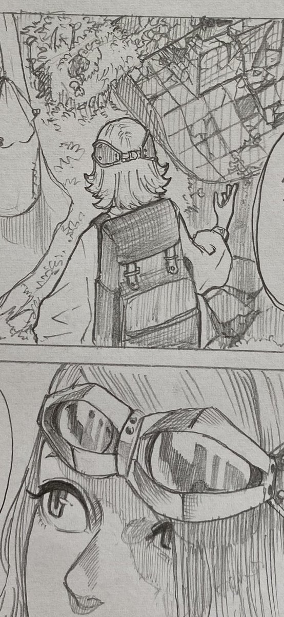 近いうちにあげる予定の漫画の一部です。 