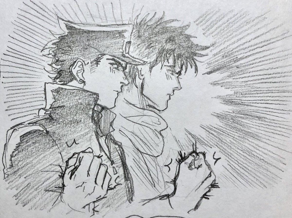 #caejose #シージョセ #承花 #jotakak #jjba
⚠️it's Joseph x Caesar & Jotaro x Kakyoin
USA highschool AU/parody
I like how peacful this is and I can finally introduce #polnareff lol