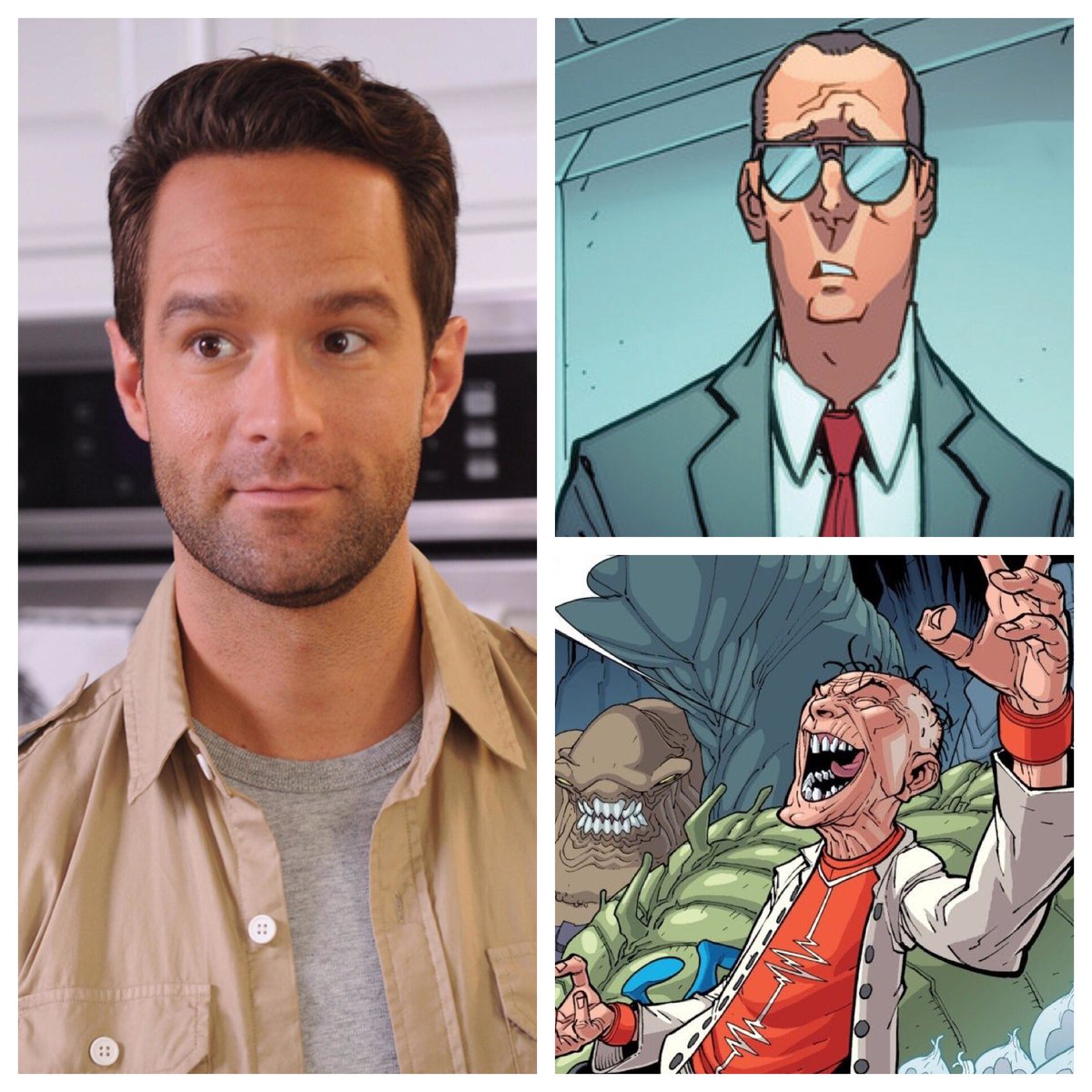 Chris Diamantopolous, from The Office, The Three Stooges, and the current voice of Mickey Mouse, will be playing Donald Ferguson, Cecil Stedman’s right hand man, as well as super villain Doc Seismic!