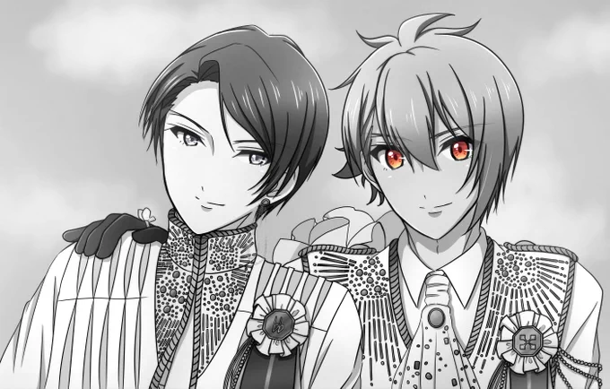 #絵をモノクロにするとかっこいい
そもそもかっこいいイラストがない件について 