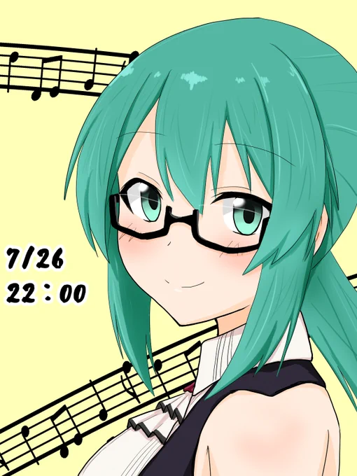 連休最後の本日7月26日(日)の配信は22時から!
#神楽すず
#すずあーと 