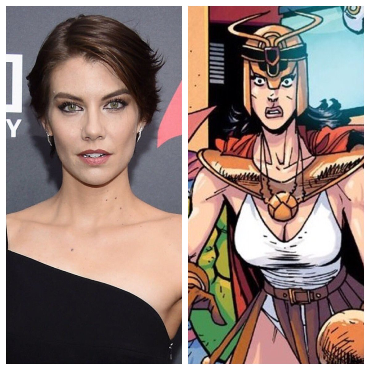 And we just recently got some more casting announcements for the Guardians of the Globe! They’re this universe’s equivalent to the Justice League, and first up we have:Lauren Cohan, who will be voicing War Woman!