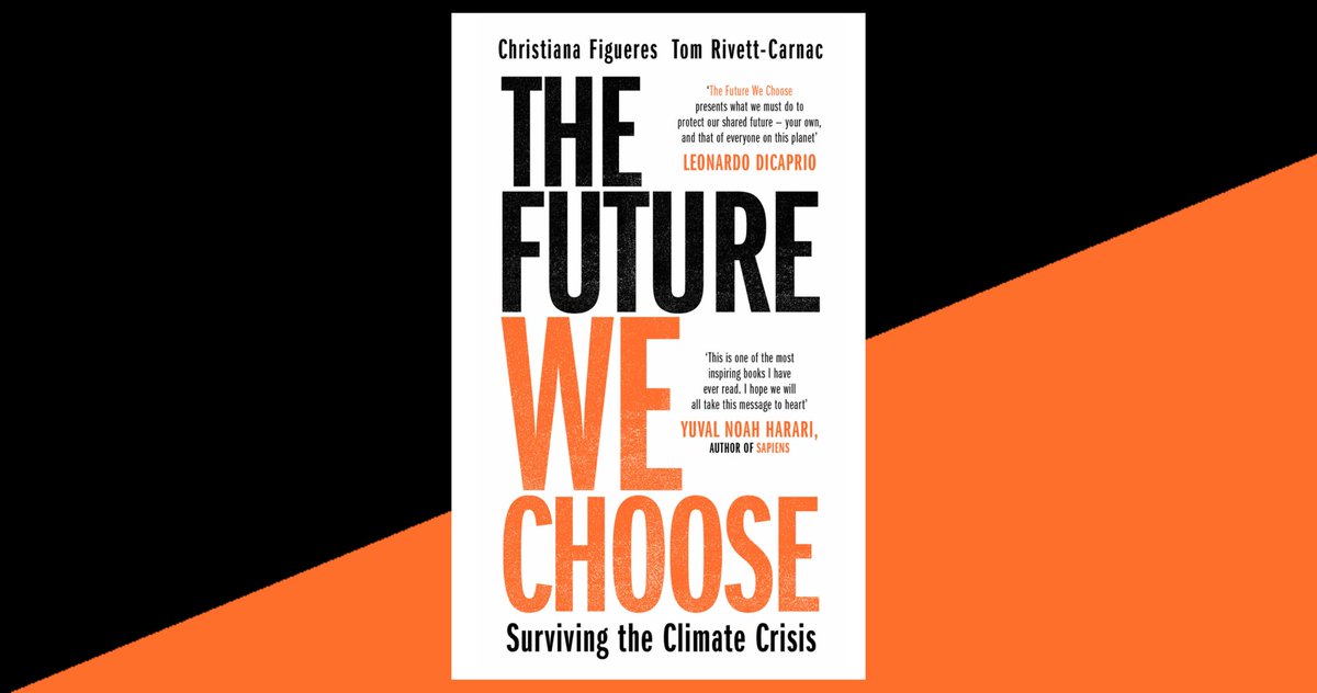 - The Future We Choose by Figures & Robert-Carnac describe a world of 2050 if we make correct choices around climate - paints a picture full of trees, ENERGY flowing from renewable sources, communities enhanced thru massive veg gardens and other shared services (stay w me here)