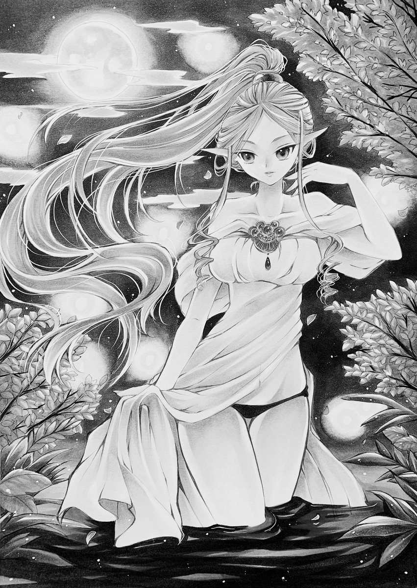 #絵をモノクロにするとかっこいい
タグ参加させてくださいっ
٩(๑′∀ ‵๑)۶•*¨*•.¸¸♪ 