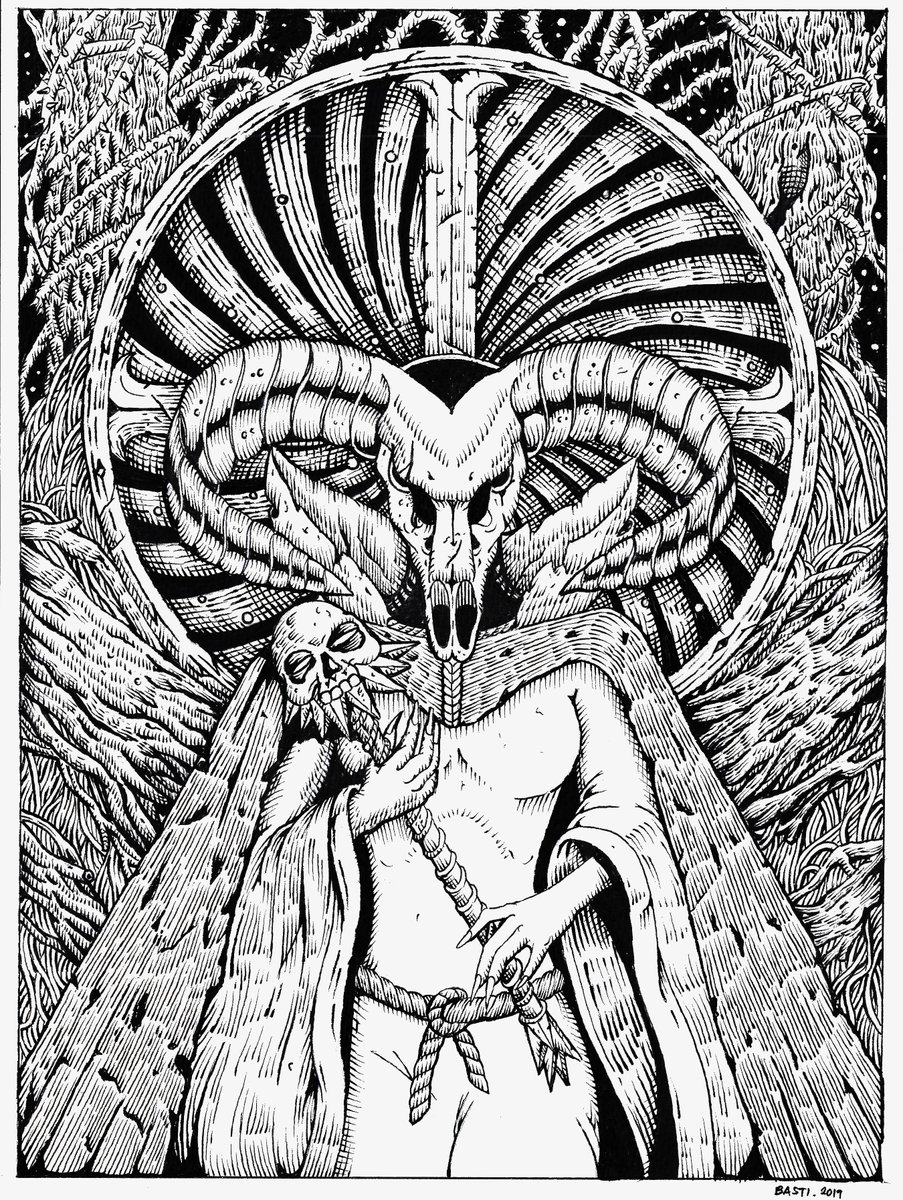 bastisantosART's tweet image. My interpretation of The Elder Scrolls series' Night Mother, The Patroness of the Dark Brotherhood

#ESO #TheElderScrolls #Fanart #Artph #TraditionalArt #Artistontwitter