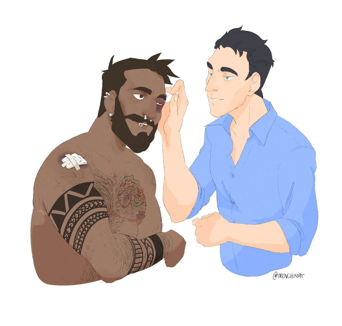 transgengars's tweet photo. TIME FOR PINNED THREAD OF A BUNCH OF MY COMMS OF MY GAY BOYS HERE WE GO MICK AND RENE AND MICK DOUG AND RENE https://t.co/08GKyZmIdX