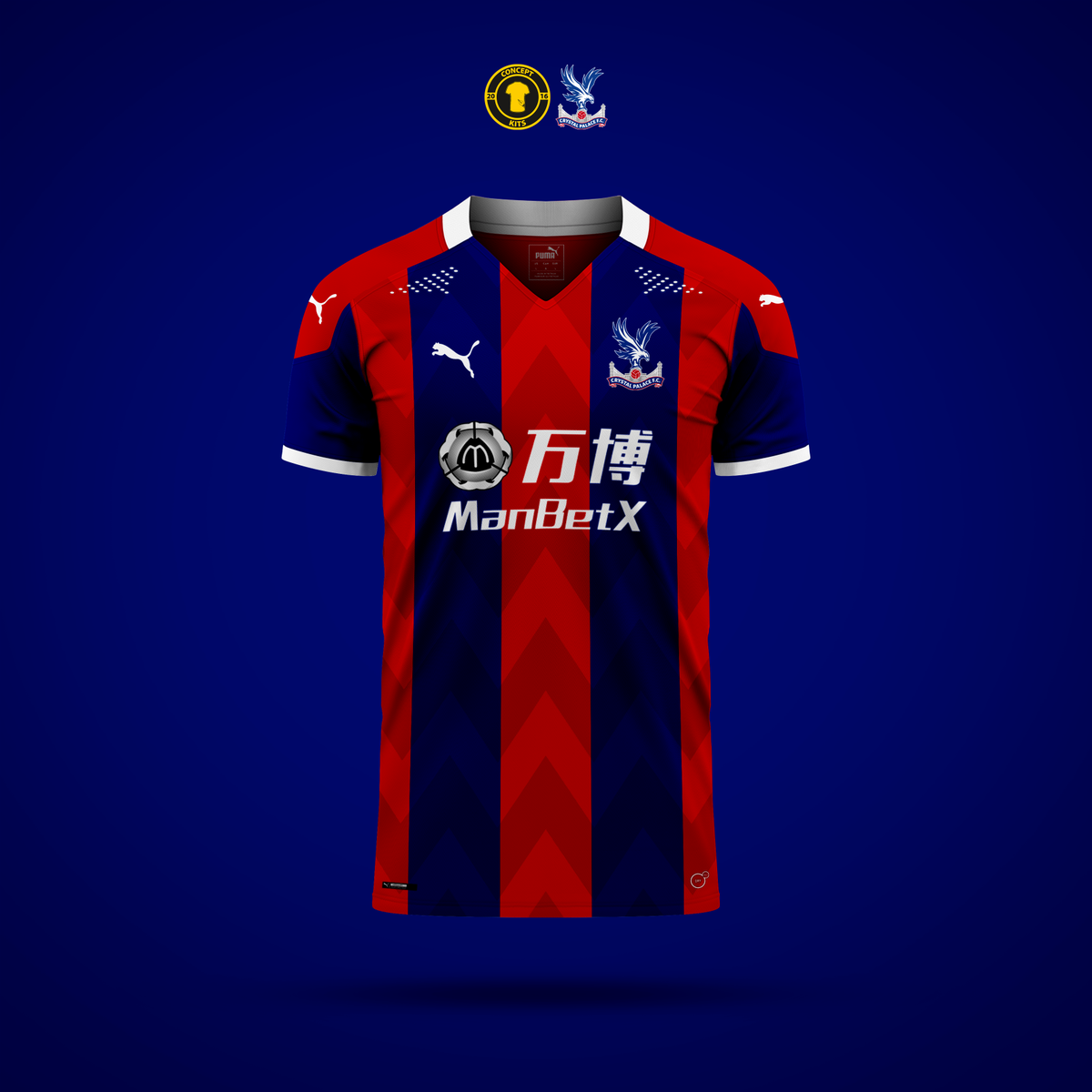 crystal palace football kit