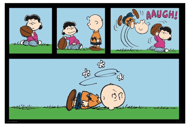Eric11714's tweet photo. You usually don’t associate the TV show #TheWestWing with #CharlieBrown and #LucyVanPelt of #Peanuts but Season 2 Episode 12 referenced Lucy pulling the football out from Charlie Brown’s potential kick although POTUS referred to it as a #GoodGrief moment not #Aaugh @LukeEpplin https://t.co/5muHPLeaYI
