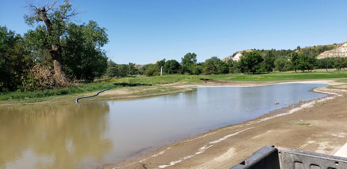 CooperLindhardt's tweet photo. Last I checked, we didn’t add a water feature to the new par 3. https://t.co/x9D9KDgGhu